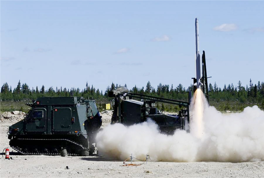 Thụy Điển thử nghiệm hệ thống phòng không mới

